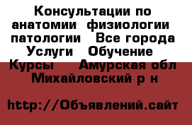 Консультации по анатомии, физиологии, патологии - Все города Услуги » Обучение. Курсы   . Амурская обл.,Михайловский р-н